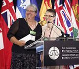 Cathy Cummings, lauréate du prix Jack-Innes de 2016