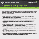 Common law property