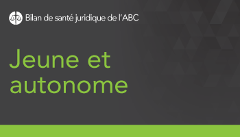 Jeune et autonome