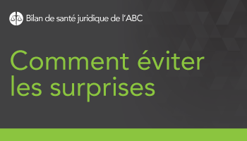 Comment éviter les surprises