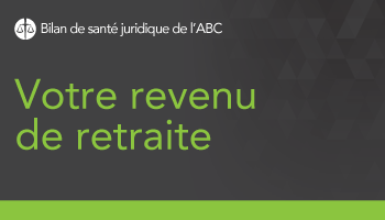 Votre revenu de retraite