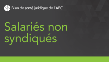 Salariés non syndiqués