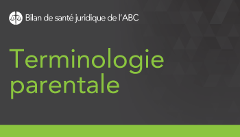 Terminologie parentale